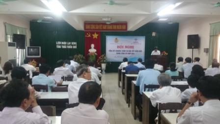 Công đoàn Viên chức tỉnh tổ chức Trao thưởng Chương trình tiết kiệm điện trong công sở năm 2016 và tổ chức sơ kết công tác 6 tháng đầu năm, triển khai nhiệm vụ 6 tháng cuối năm 2016